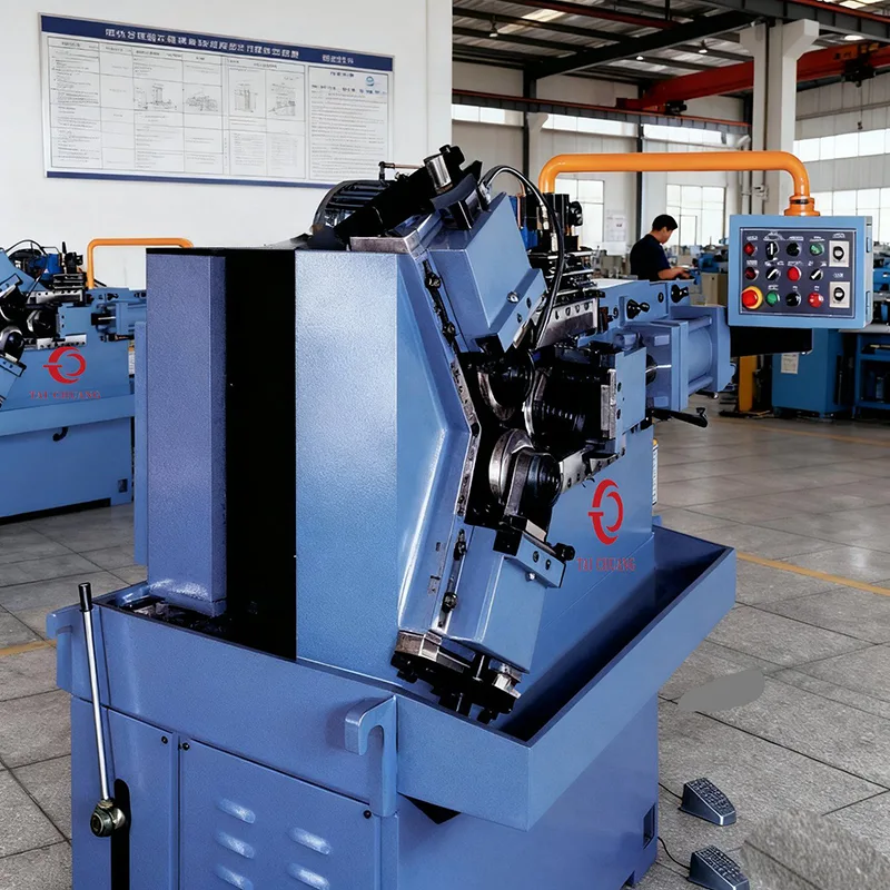 Variable Speed Hydraulic Round Bar Thread Rolling Machine